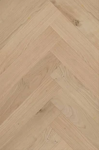 Unfinished Herringbone White Oak Engi...