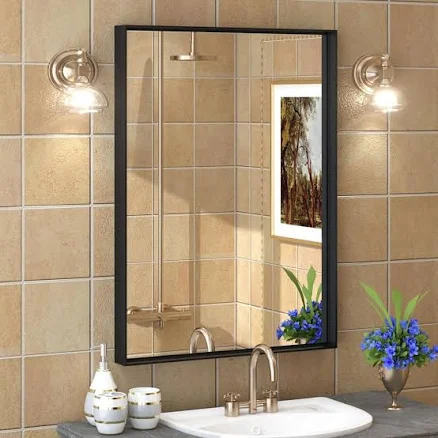 Apmir 22 in. W x 30 in. H Rectangular...