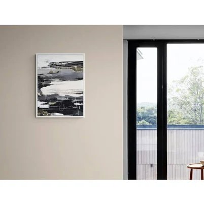 Gray Extra Large Wall Art Abstract, A...