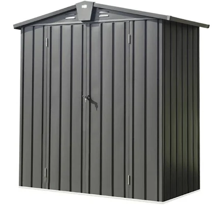 Outdoor Storage Shed 5.7X3 FT RED GIN...