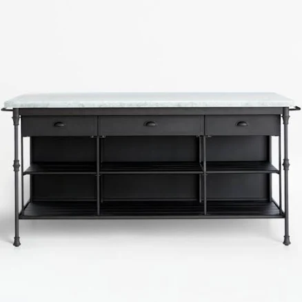 Crate & Barrel French Kitchen Island