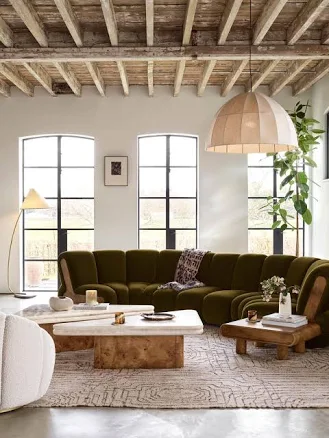 Soho Home Noelle Sectional Curved Sof...