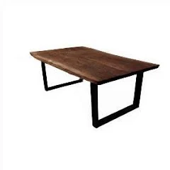 Live Edge Solid Walnut Coffee Table