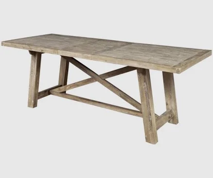 Farmhouse Weathered Grey Natural Wood...