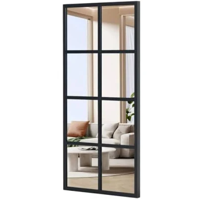 OOU Window pane mirror rectangular de...
