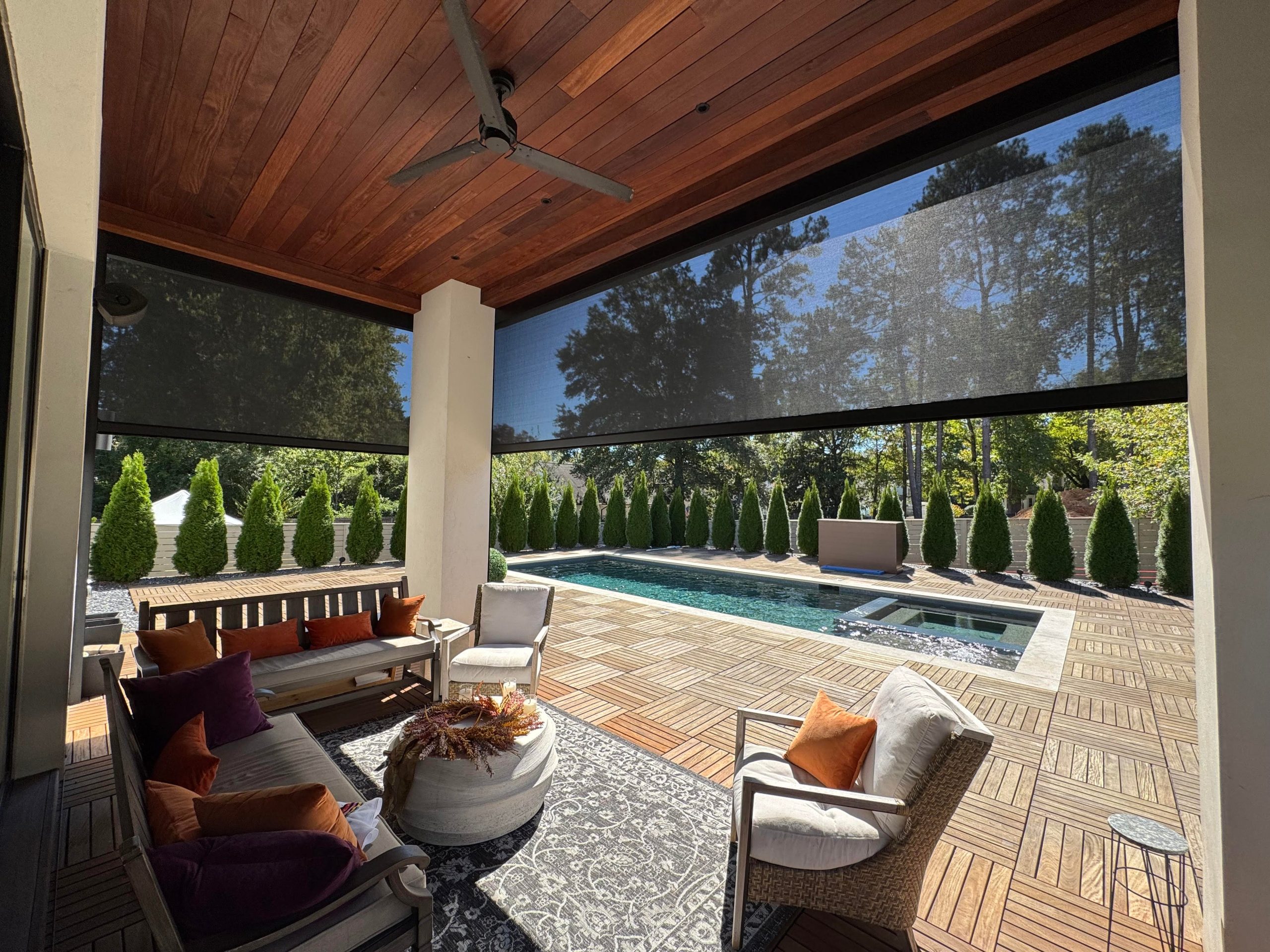 Residential Manual Screens – Shading Direct