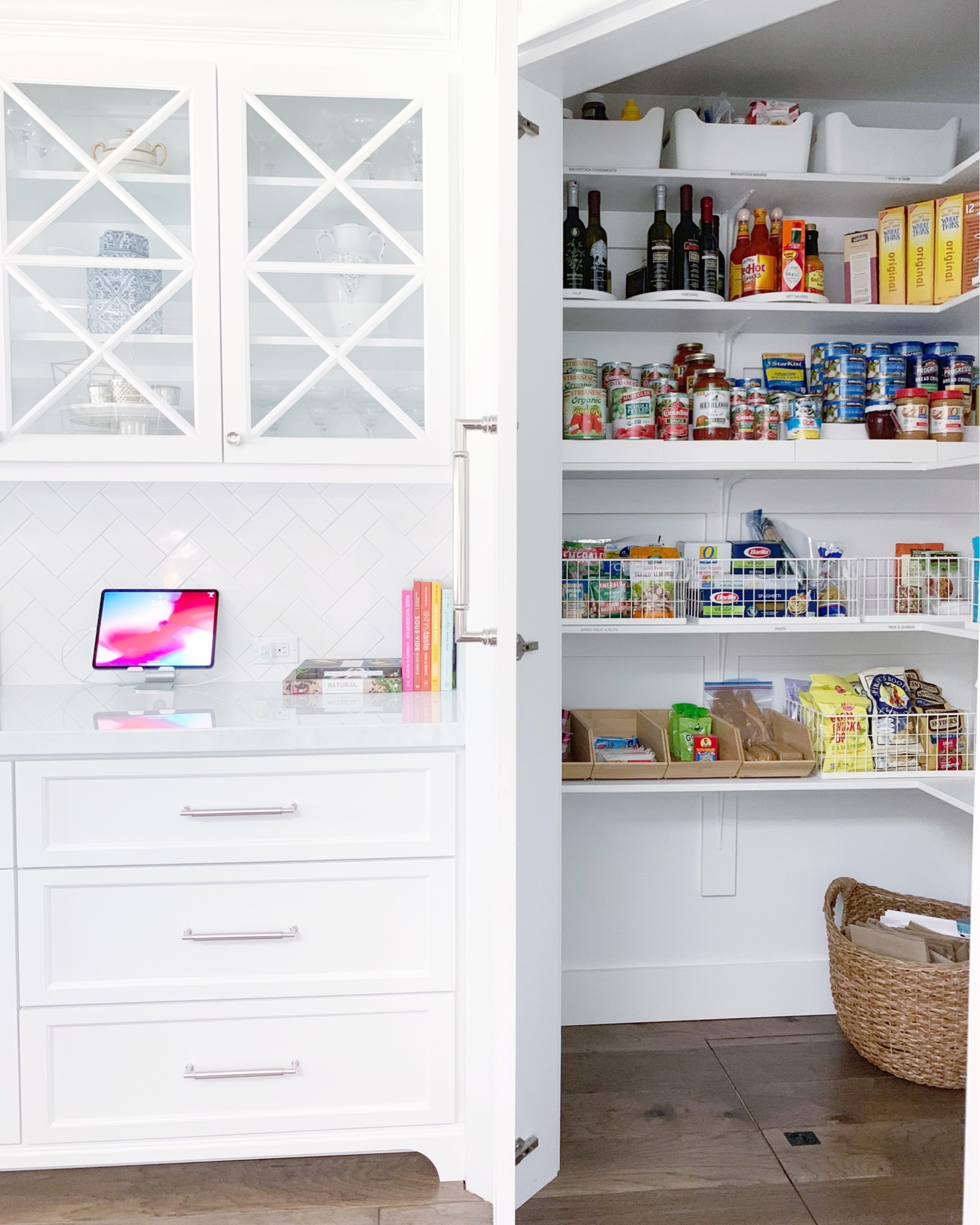 Simply Done: A Stunning Corner Pantry & More - Simply Organized