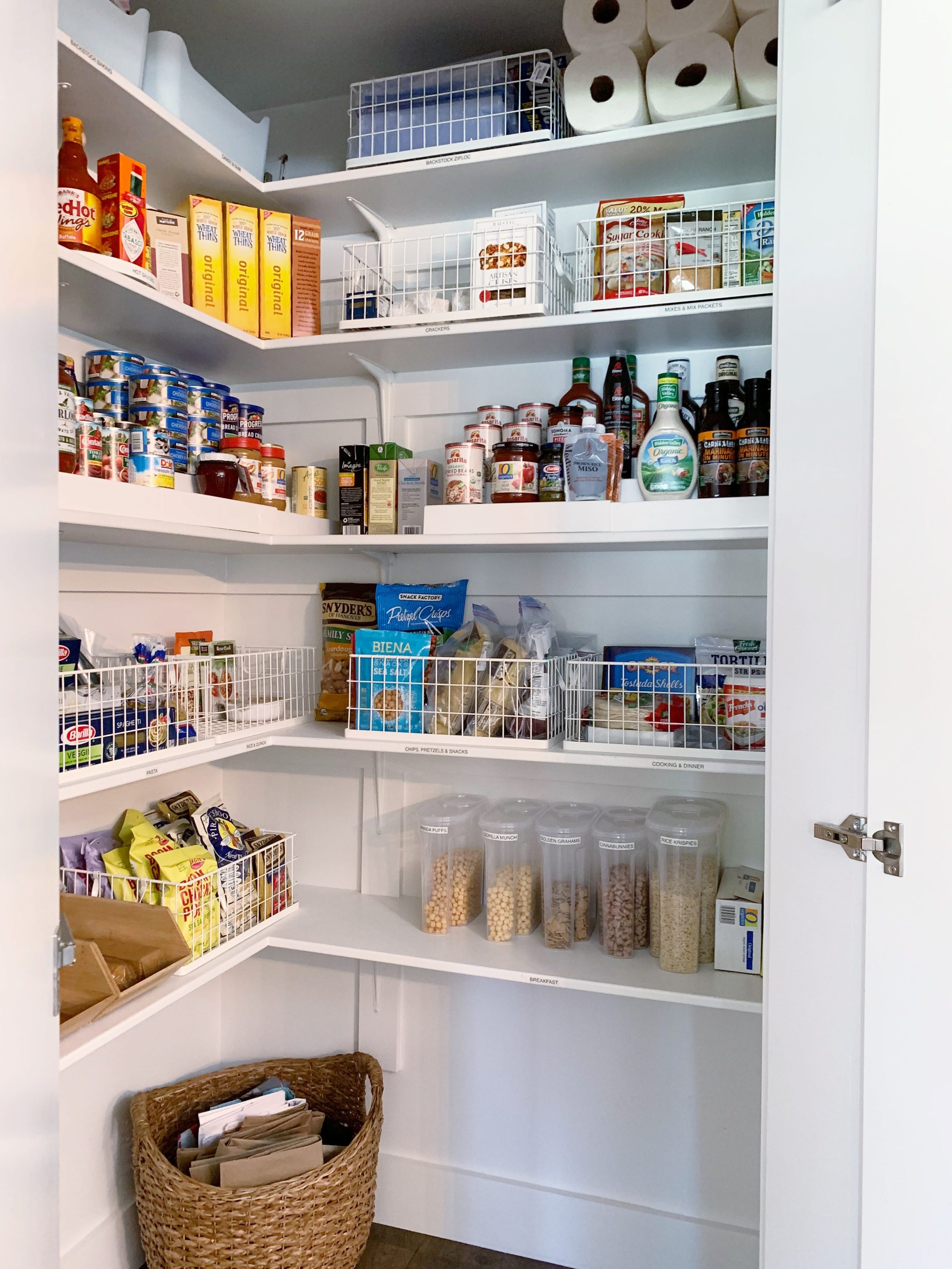 Simply Done: A Stunning Corner Pantry & More - Simply Organized