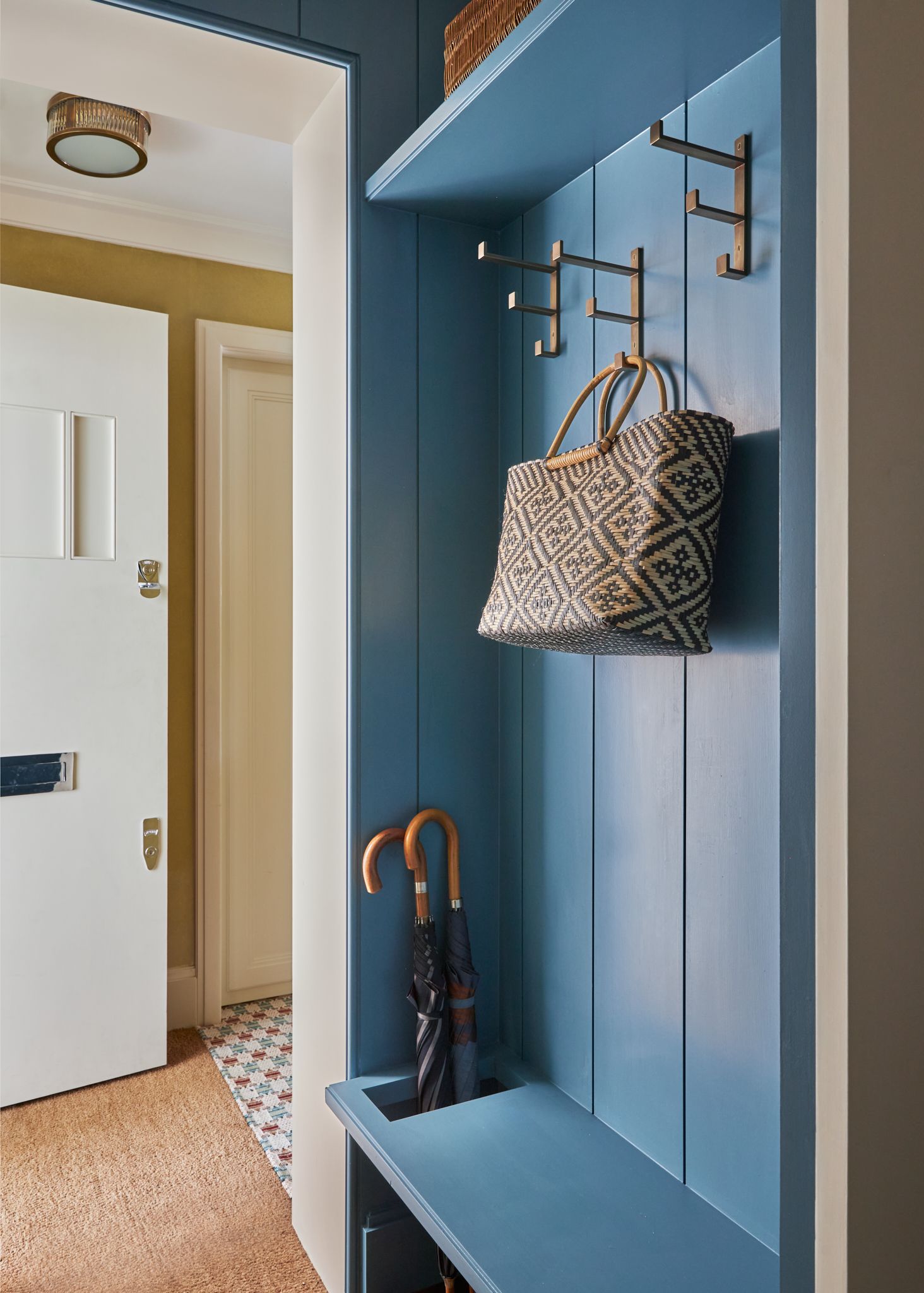 Three clever layout tricks for narrow hallways and entryways | House & Garden