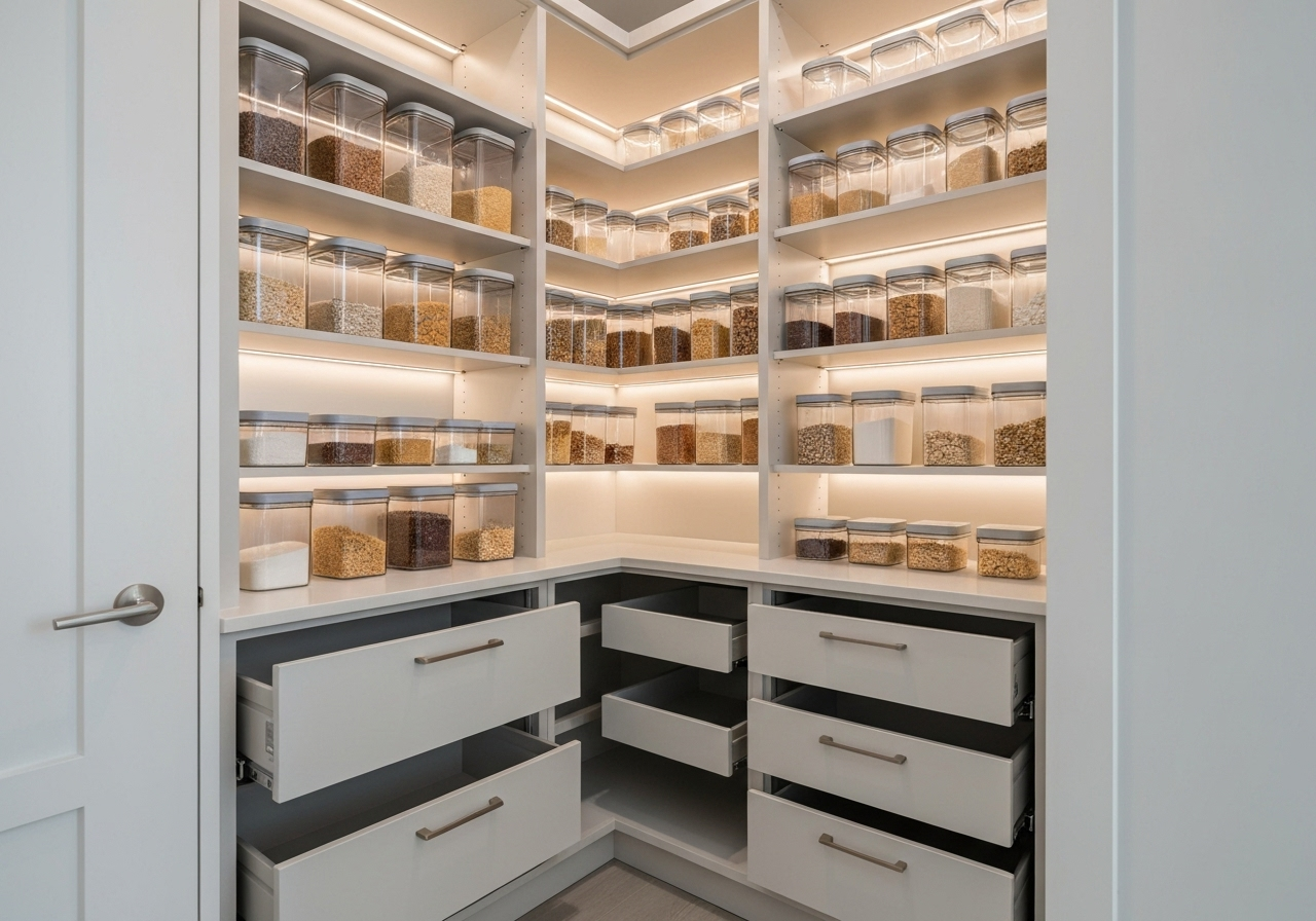Transform Your Kitchen: Get a custom pantry in your kitchen remodel