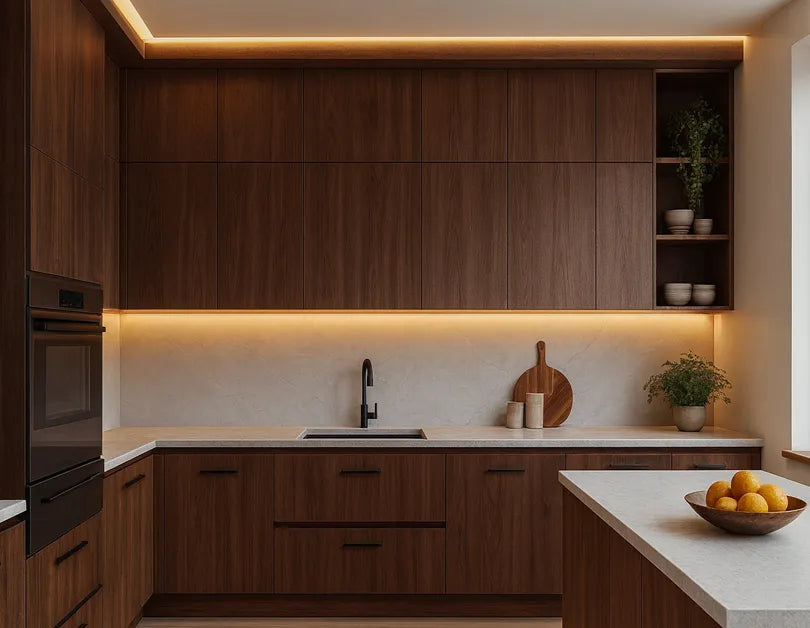 Wooden Kitchen Cabinet Trends 2026: White Oak, Walnut & More from Blueridge Cabinet Connection