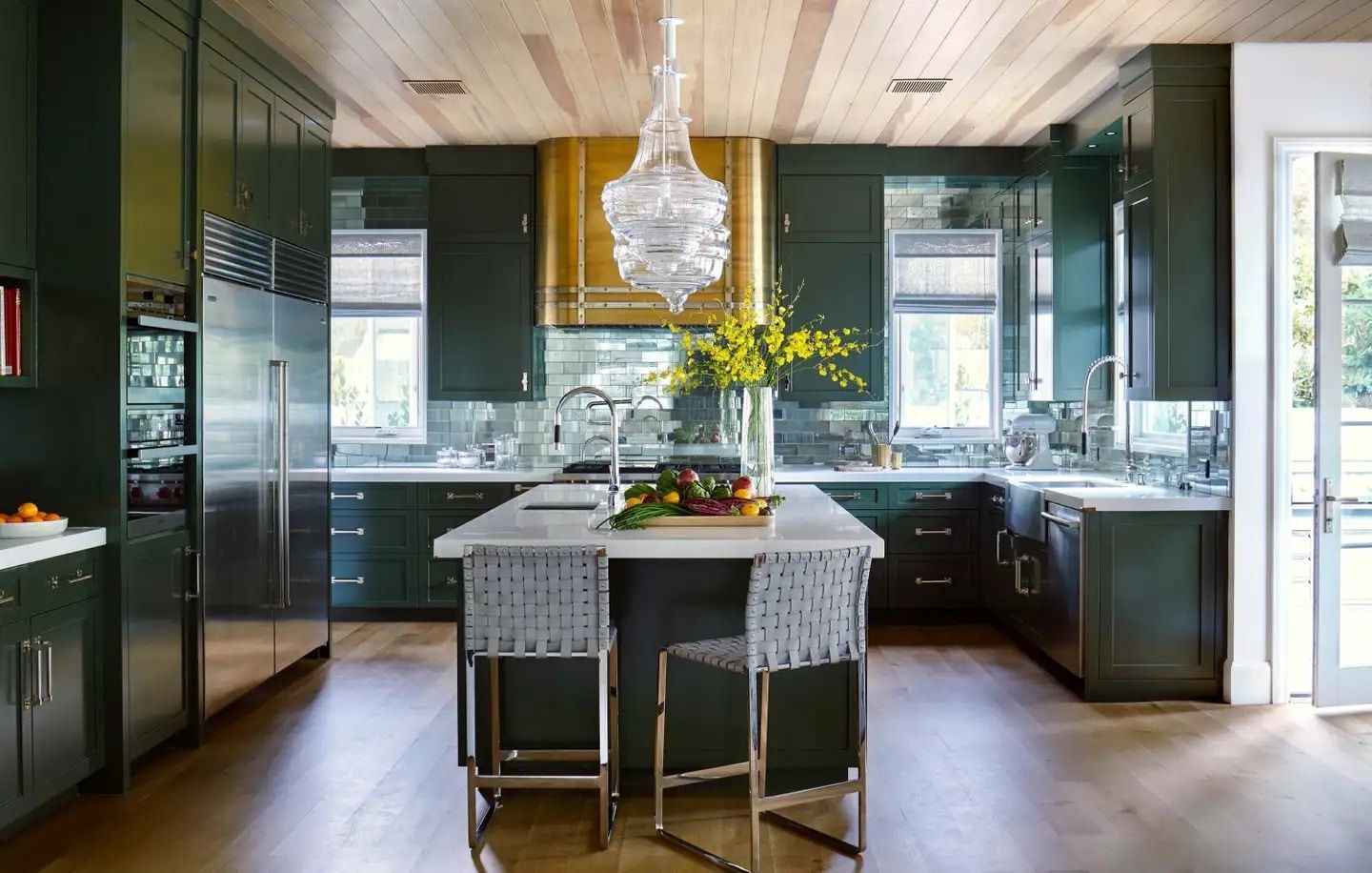 11 Green Kitchens Where Emerald Shines and Sage Is All the Rage | The Study