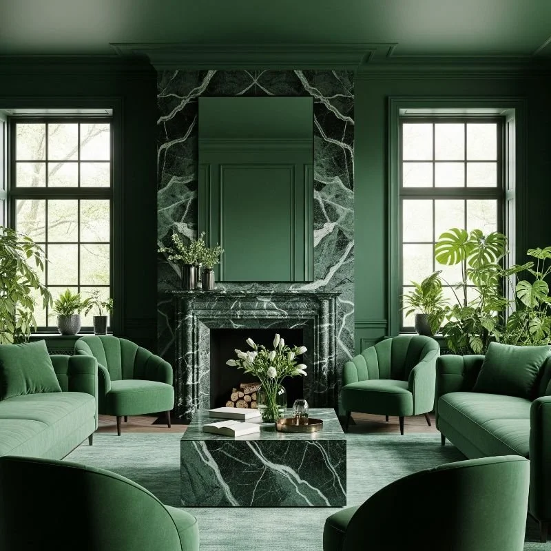 15 Emerald Green Living Room Ideas with Charm