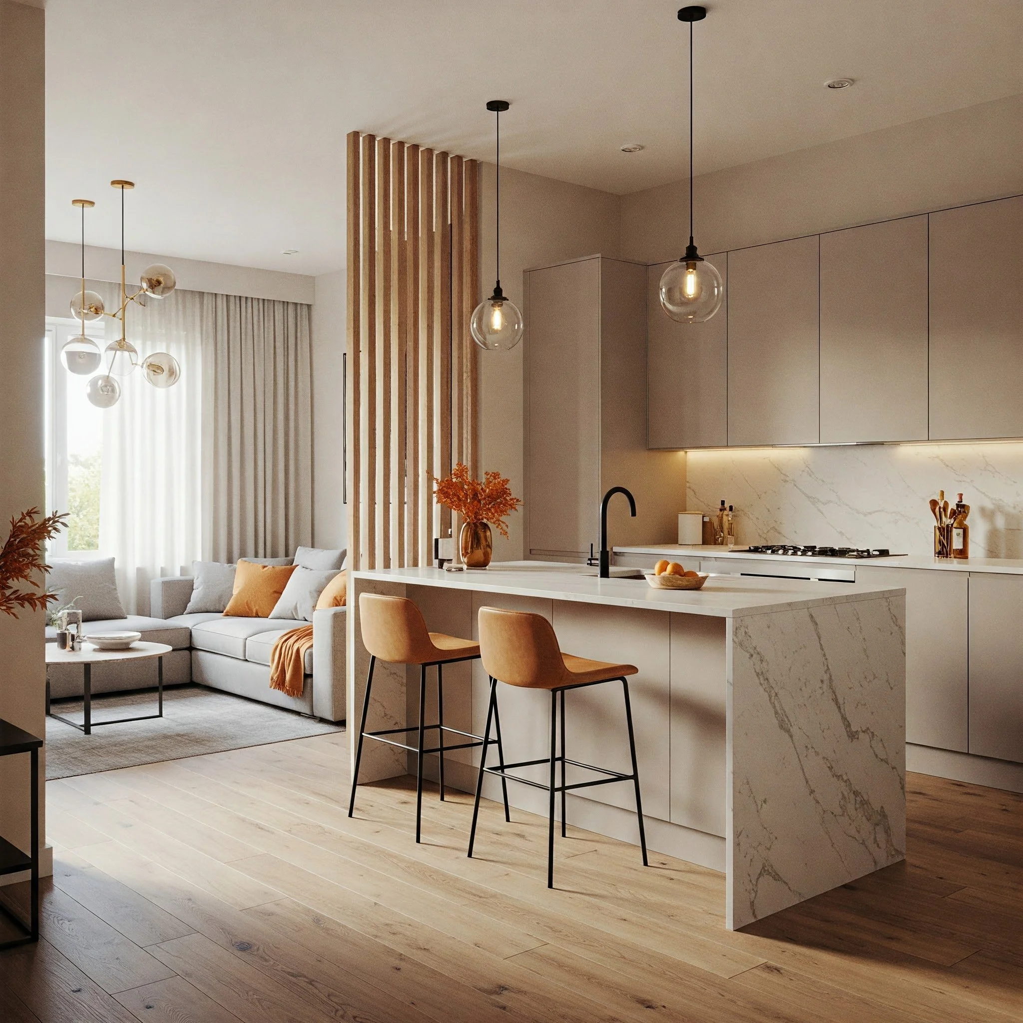 15 Open Concept Kitchen Living Room Ideas for Style