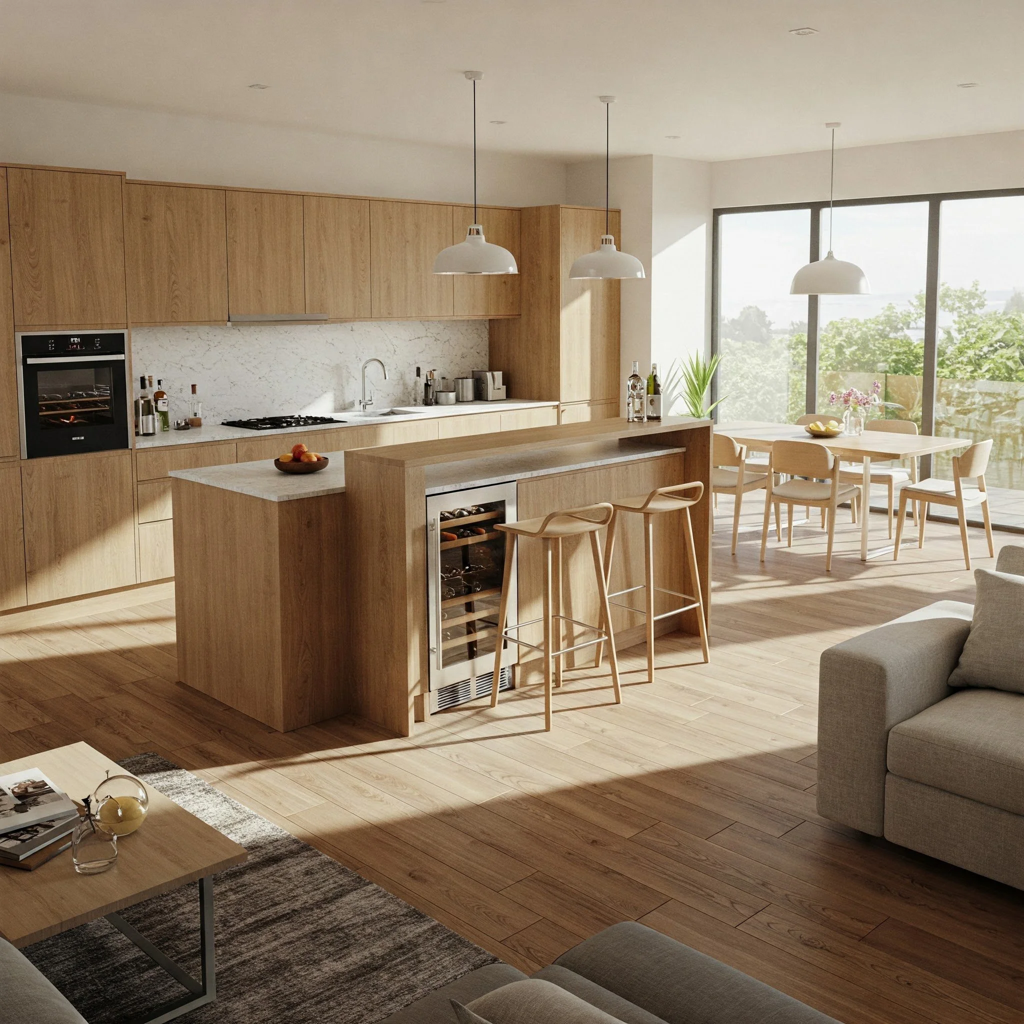 15 Open Concept Kitchen Living Room Ideas for Style