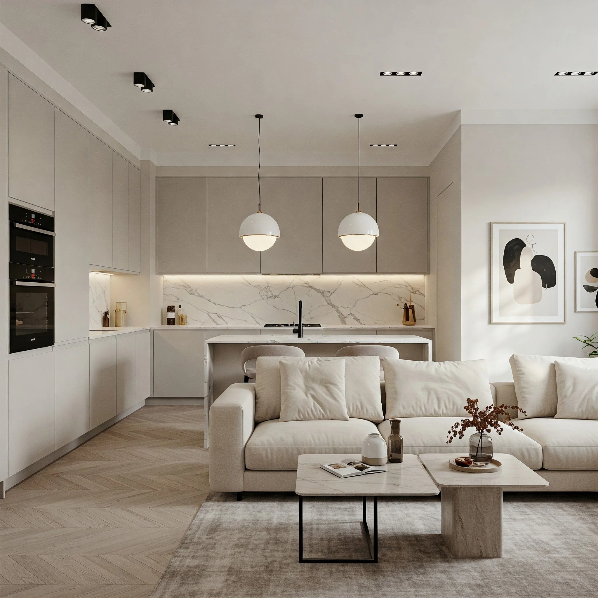 15 Open Concept Kitchen Living Room Ideas for Style