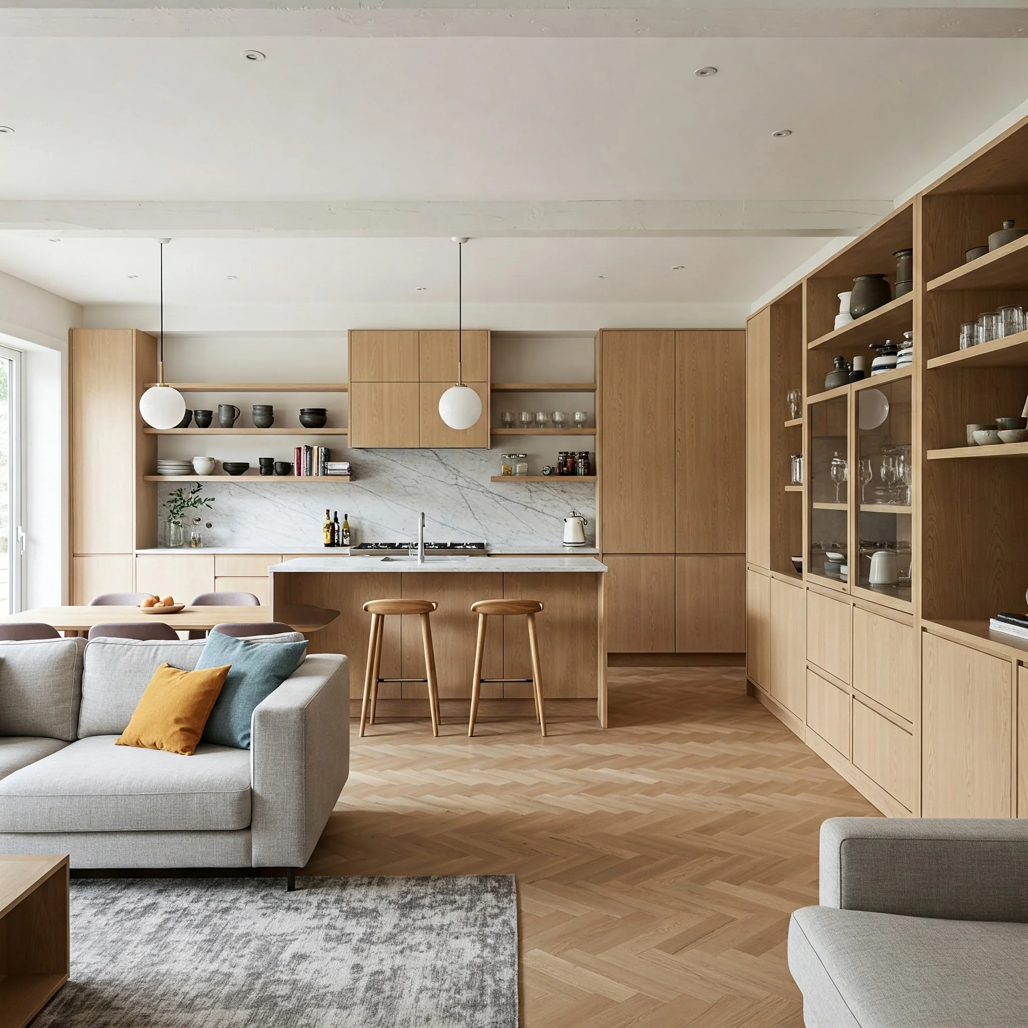 15 Open Concept Kitchen Living Room Ideas for Style