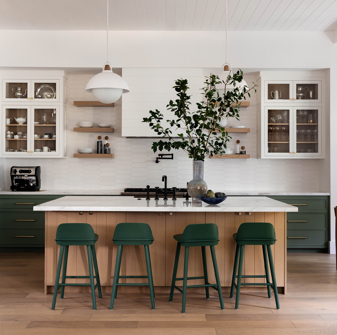 16 Best Green Kitchen Color Ideas for 2025