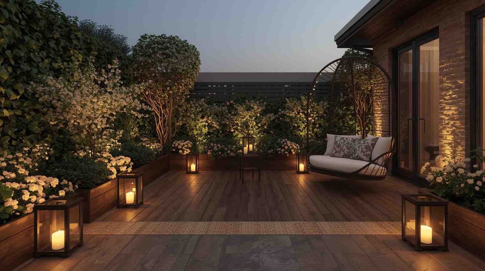 20 Beautiful Terrace Garden Ideas for Outdoor Space | Simpolo