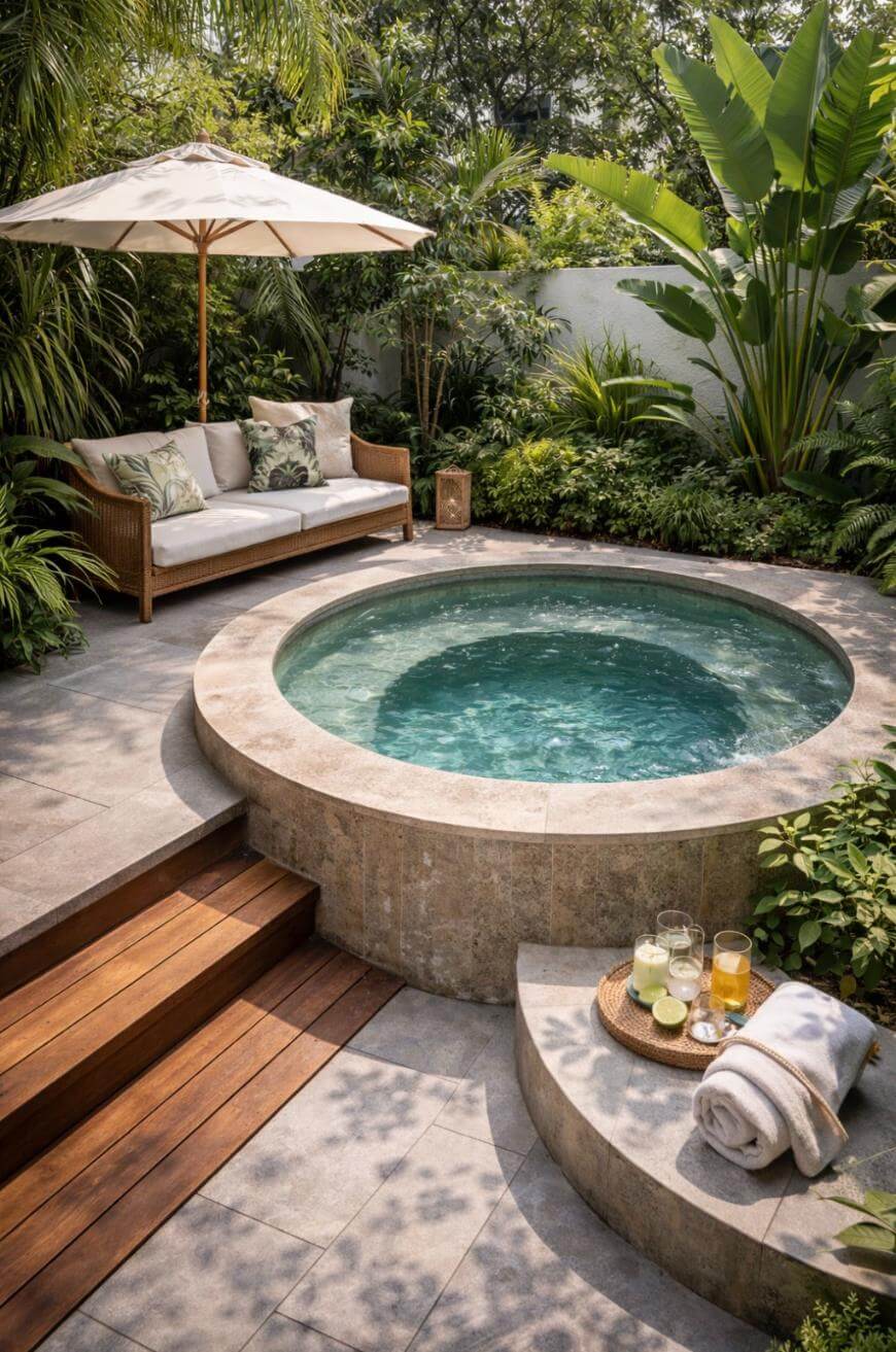 20+ Chic Plunge Pool Ideas for Small Backyards