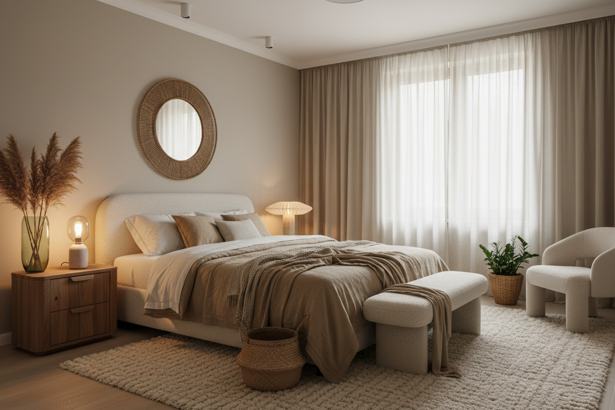 2026 Bedroom Decor Forecast: Sustainable Materials, Soft Curves & Line – Linen Couture