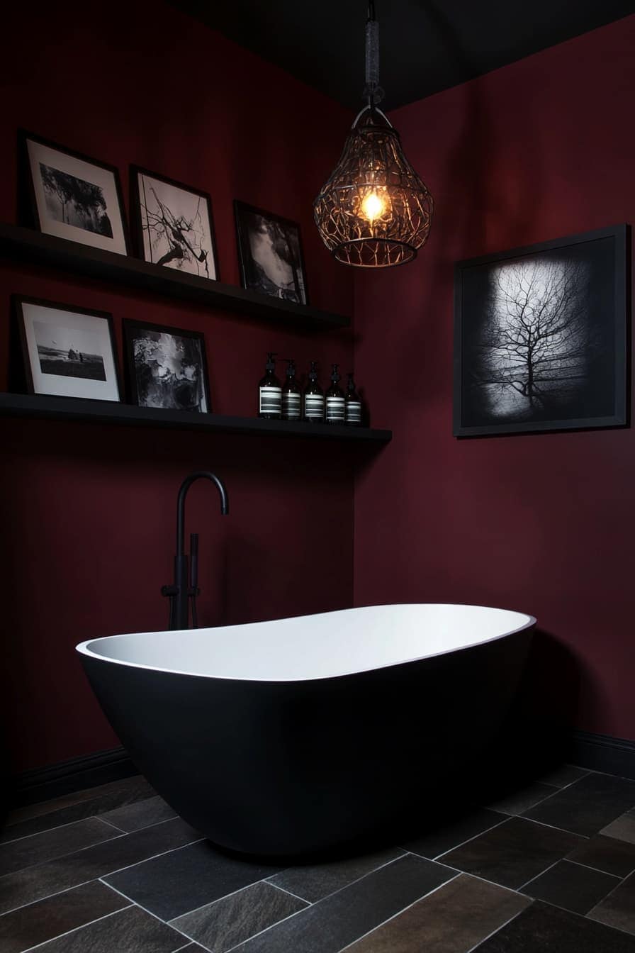 21 Moody Bathroom Ideas: Dark, Dramatic Designs