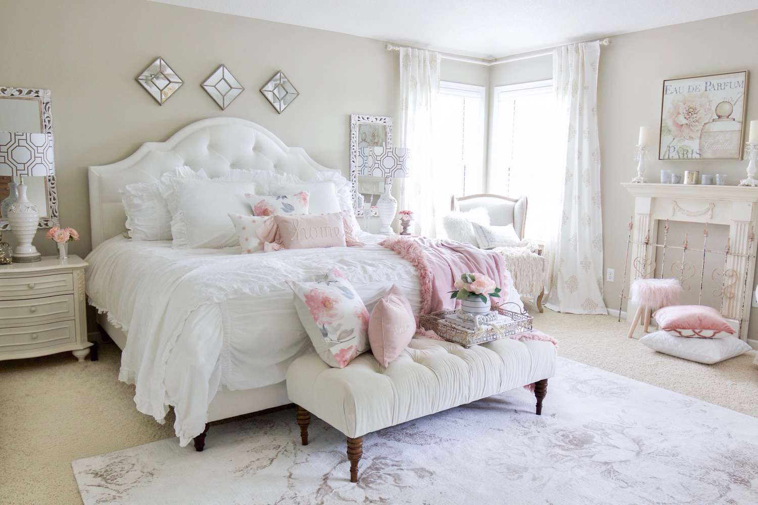 21 Romantic Bedroom Design Ideas to Make You Swoon