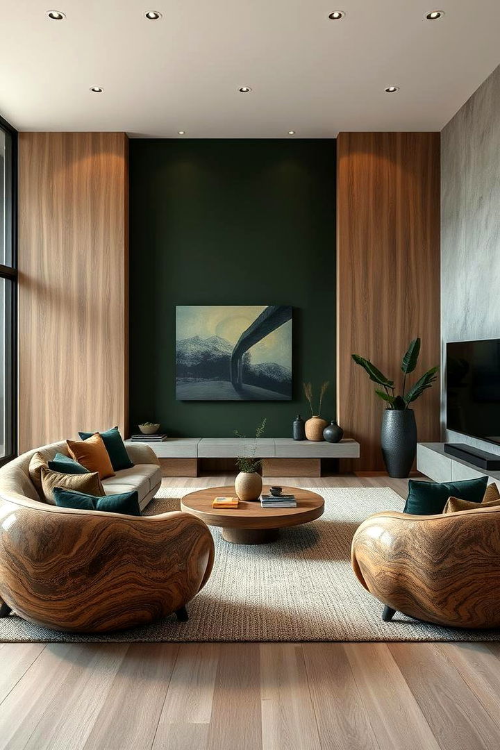 22 Dark Green Living Room Ideas for Cozy Gatherings - Lost At E Minor