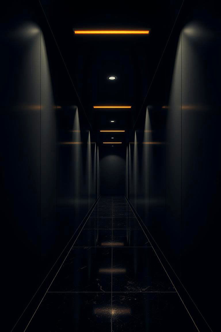 24 Black Hallway Ideas: Bold & Sophisticated Passage Designs
