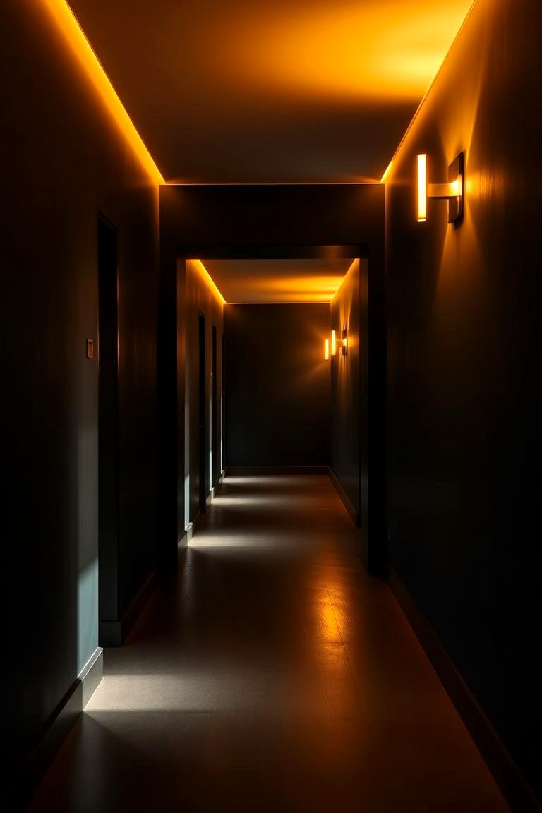 24 Black Hallway Ideas: Bold & Sophisticated Passage Designs