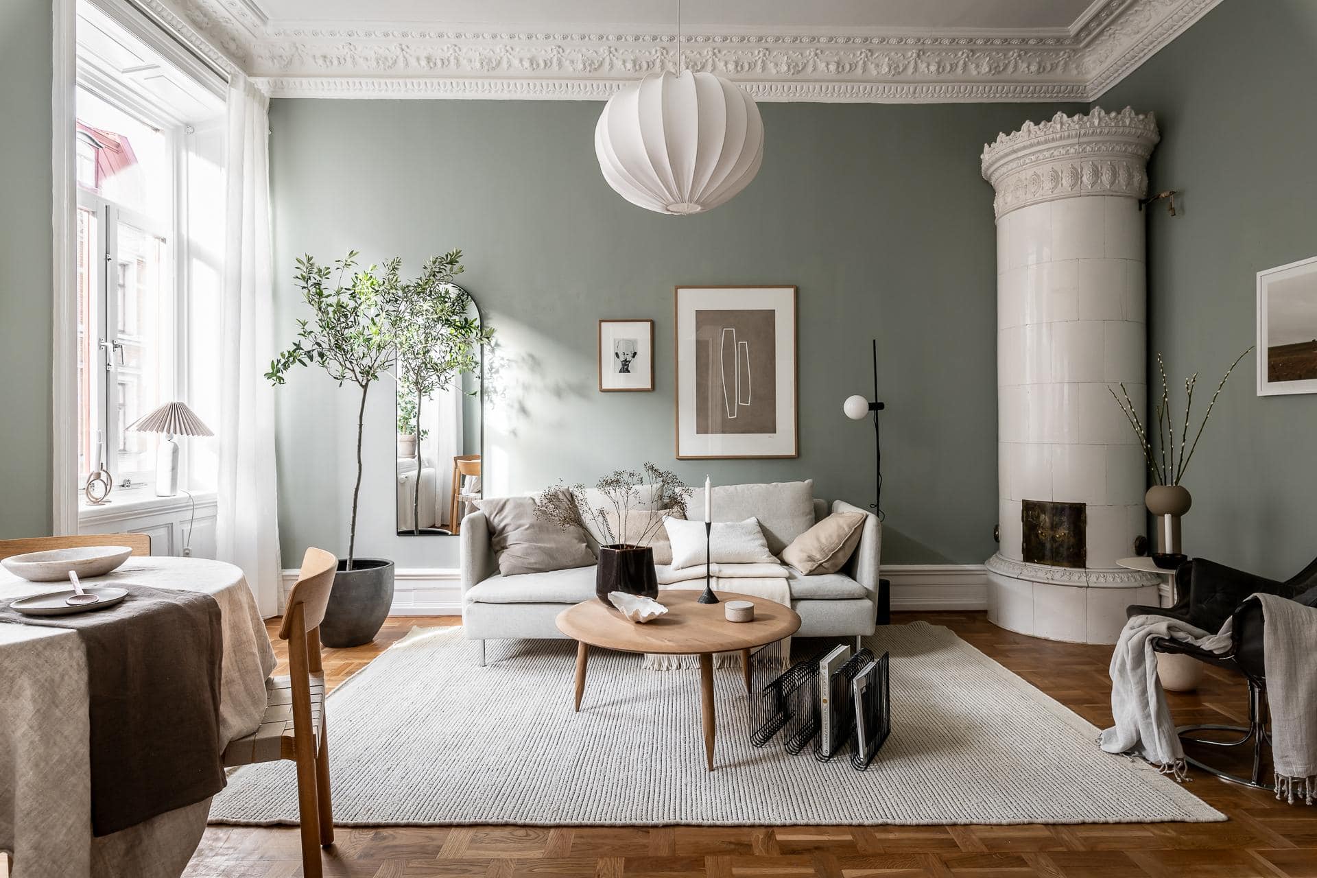 25 sage green living room ideas for a subtle, fresh look - COCO LAPINE DESIGNCOCO LAPINE DESIGN