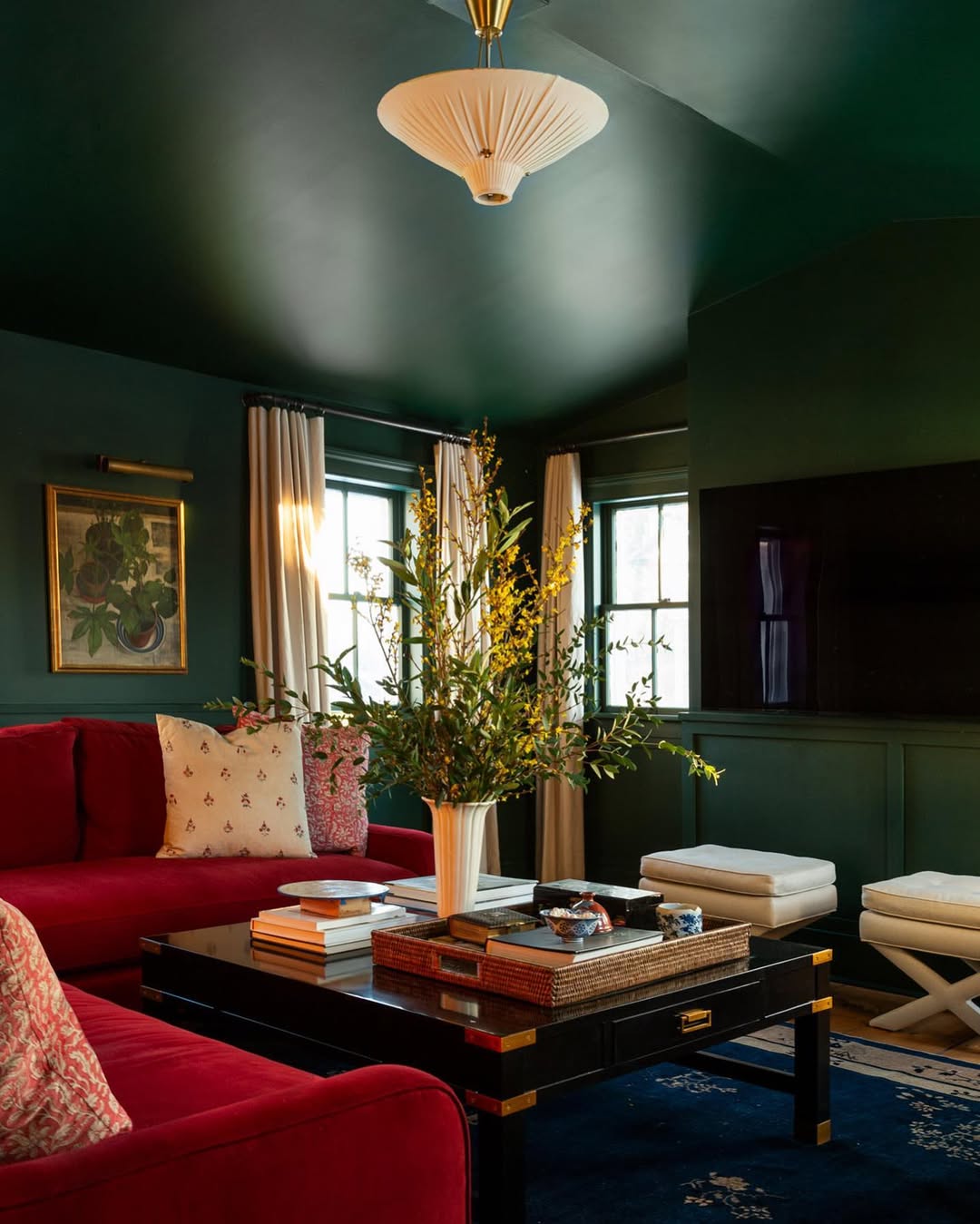 26 Dark Green Living Room Ideas No One Shares Because They Look Too Rich for Trends