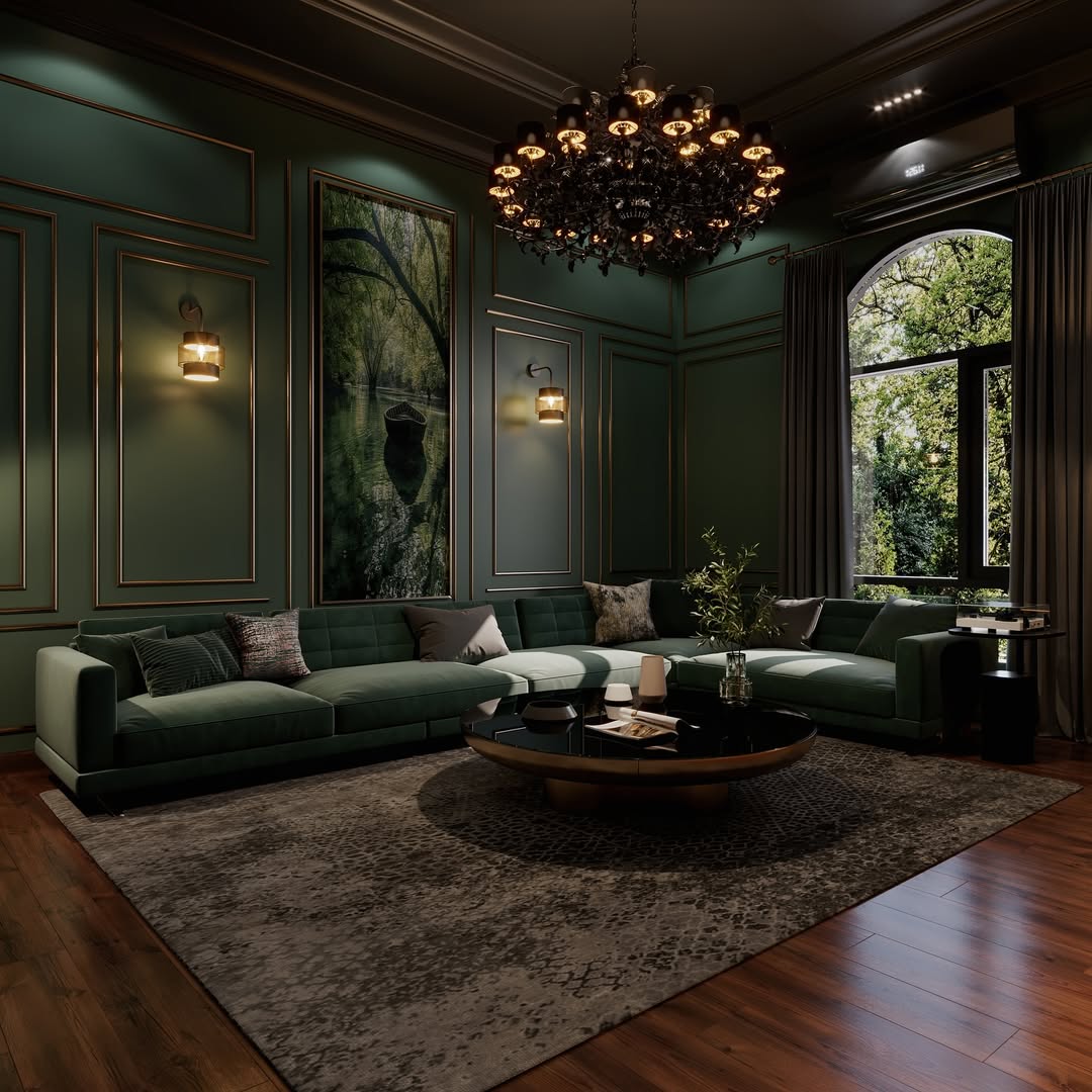 29 Green Living Room Wall Ideas for 2026 That Make Most Living Rooms Feel Behind The Trend