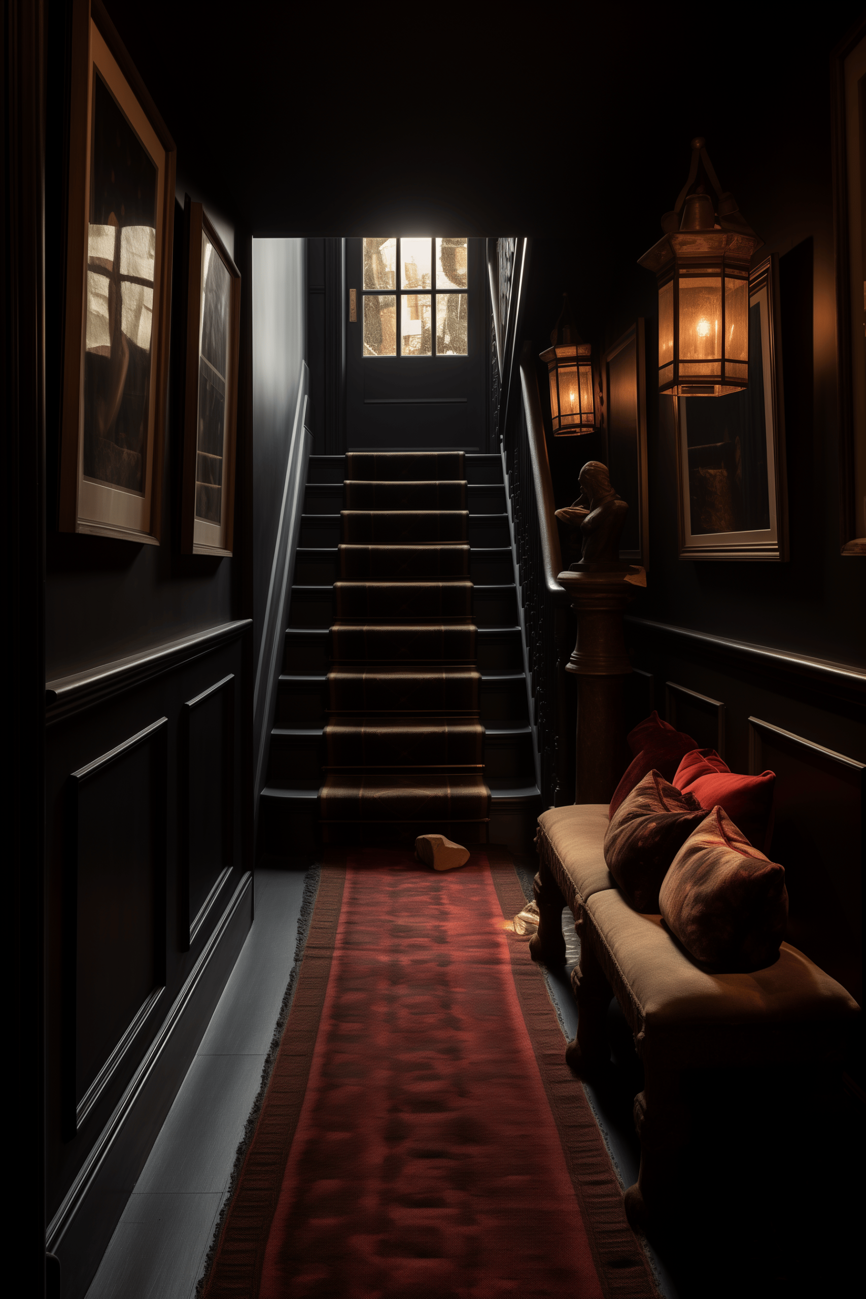 30 Clever Ideas For Decorating A Dark Hallway - Edward George