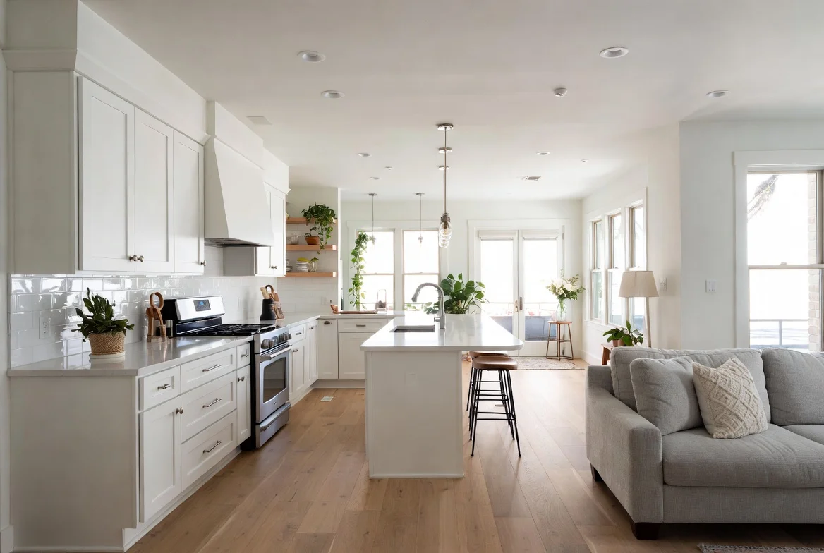 30 Small Open Concept Kitchen Living Room Ideas