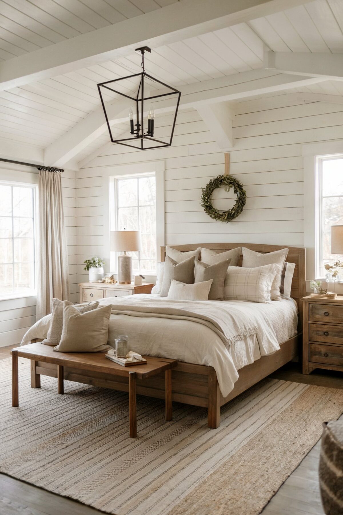 36 Farmhouse Bedroom Decor Ideas for a Perfect Country Vibe in 2026 - WholesomeCorner