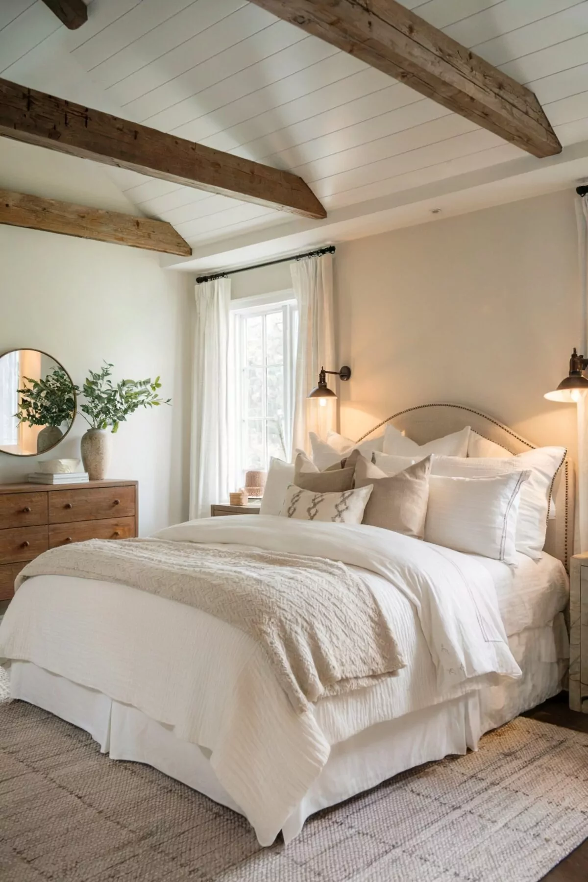 36 Farmhouse Bedroom Decor Ideas for a Perfect Country Vibe in 2026 - WholesomeCorner