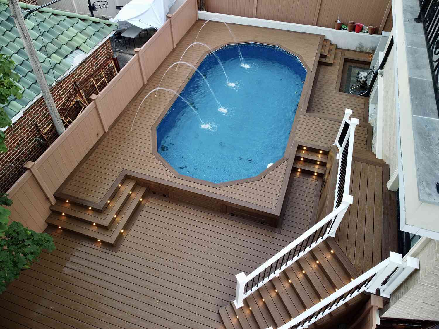 37 Best Above-Ground Pool Deck Ideas on a Budget