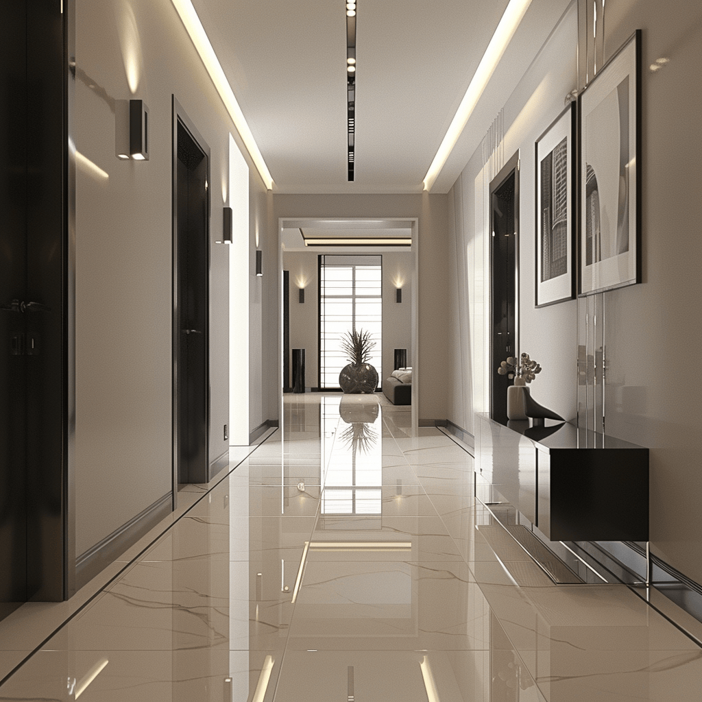 46 Minimalist Hallway Designs You Need To See - Edward George