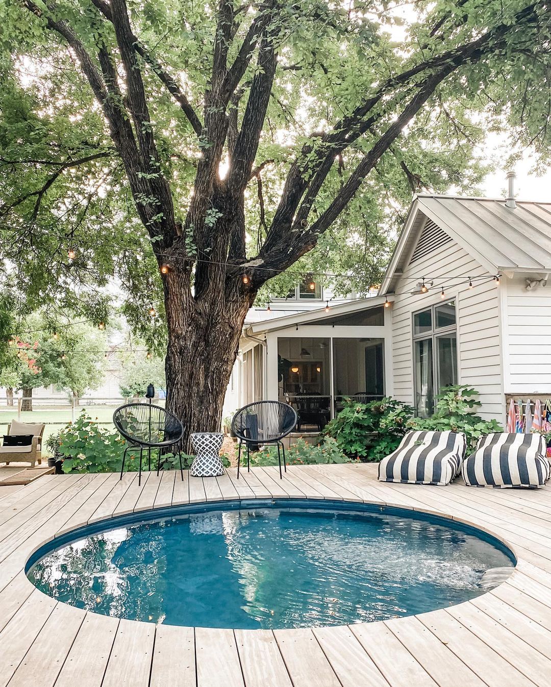 5 DIY above-ground pool deck ideas on a budget | Real Homes