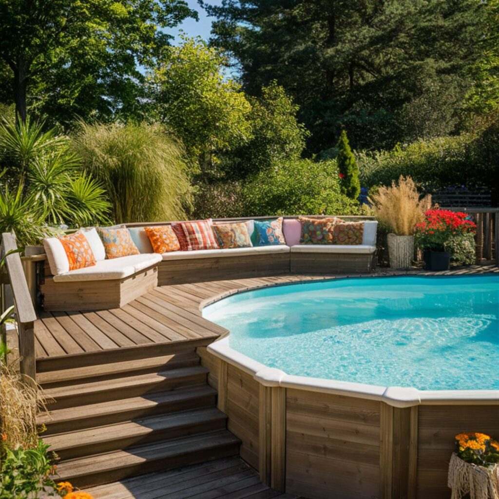 6 Stunning Above-Ground Pool Deck Ideas - Clarksville Construction