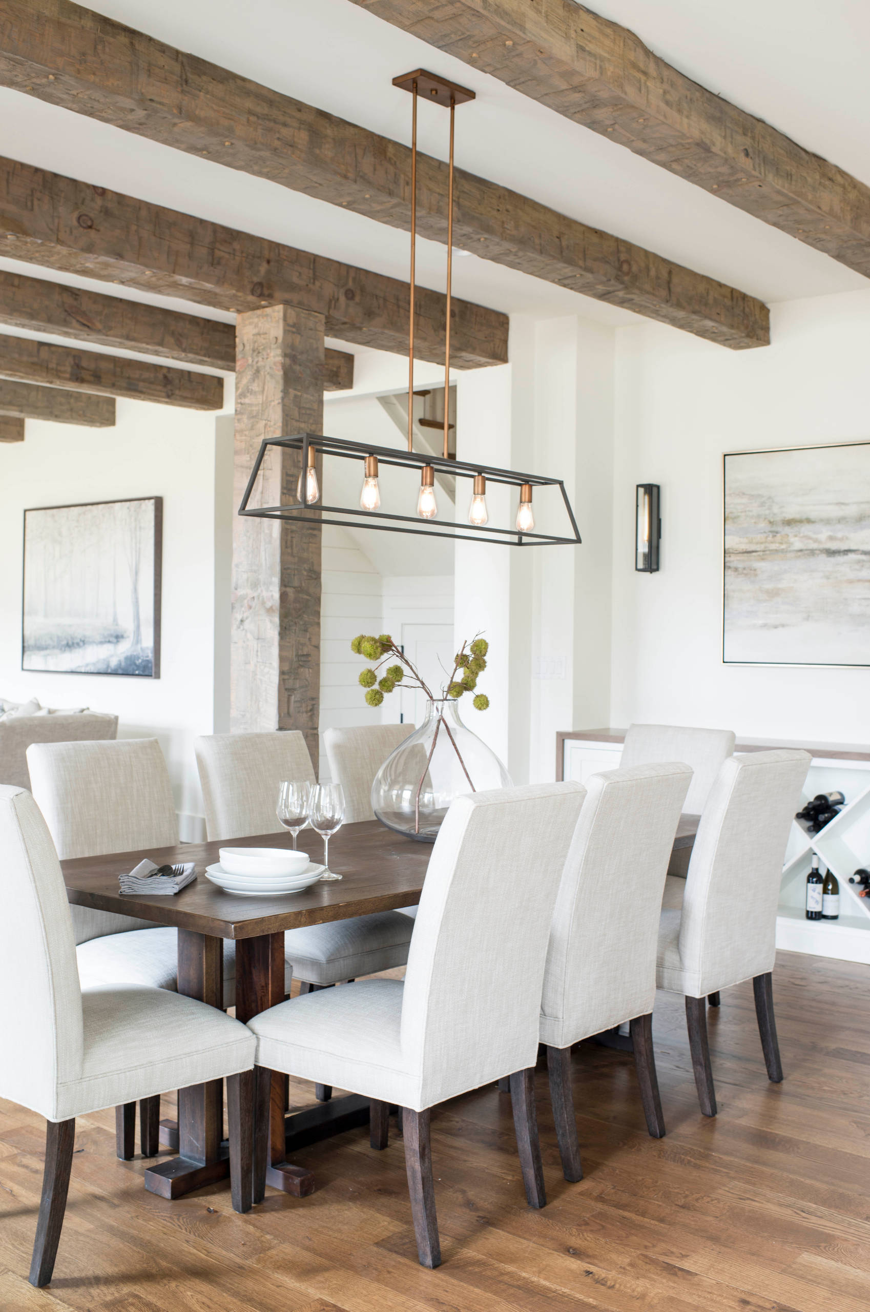 75 Farmhouse Dining Room Ideas You'll Love - March, 2026 | Houzz