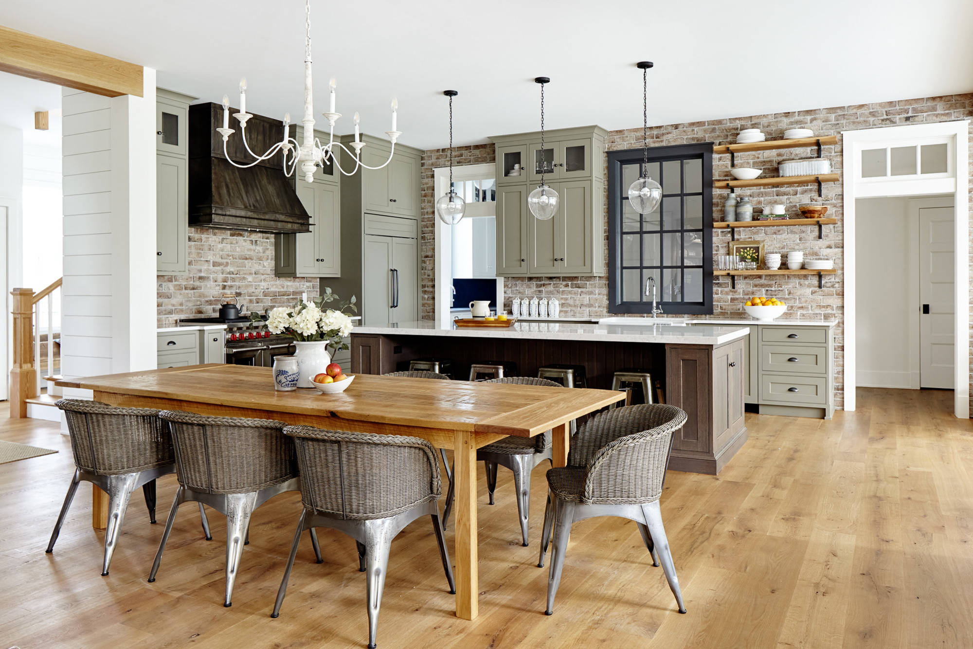 75 Farmhouse Dining Room Ideas You'll Love - March, 2026 | Houzz