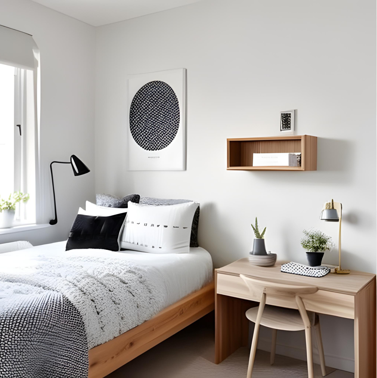 A Scandinavian Style Dorm — JJones Design Co.