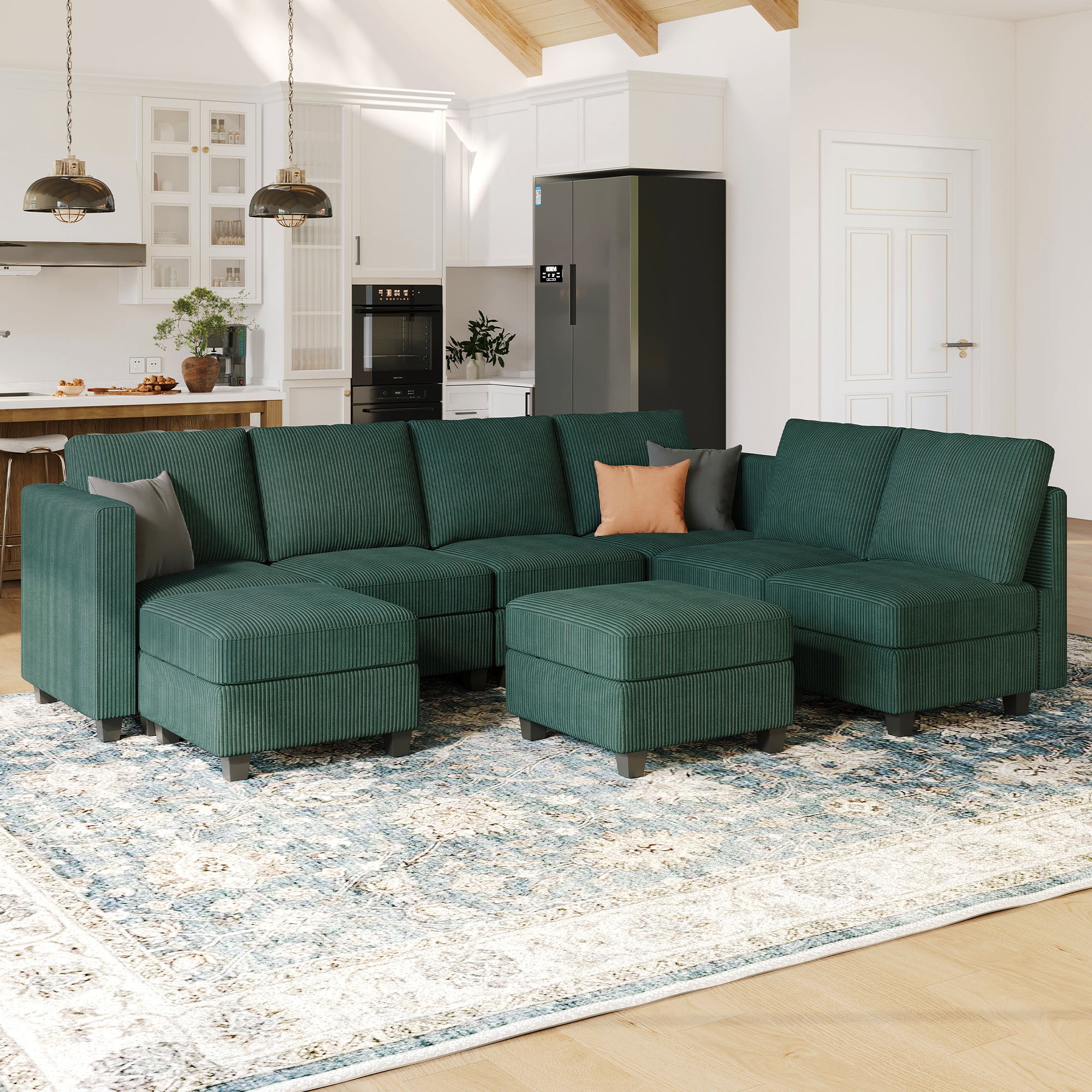 Belffin Emry Modular Sleeper Sofa for Small Apartments