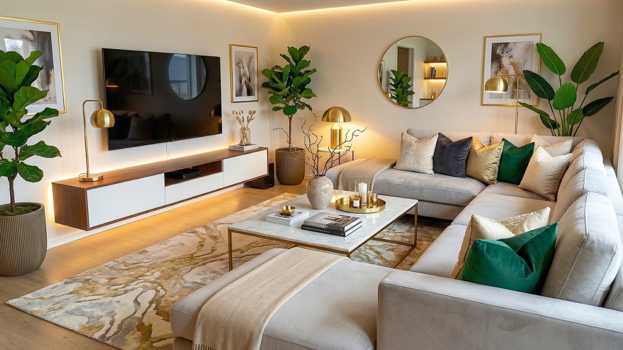 Best Modern Living Room Ideas 2026 | New Luxury Sofa Sets | TV Wall Unit Designs & Home Decor Trends
