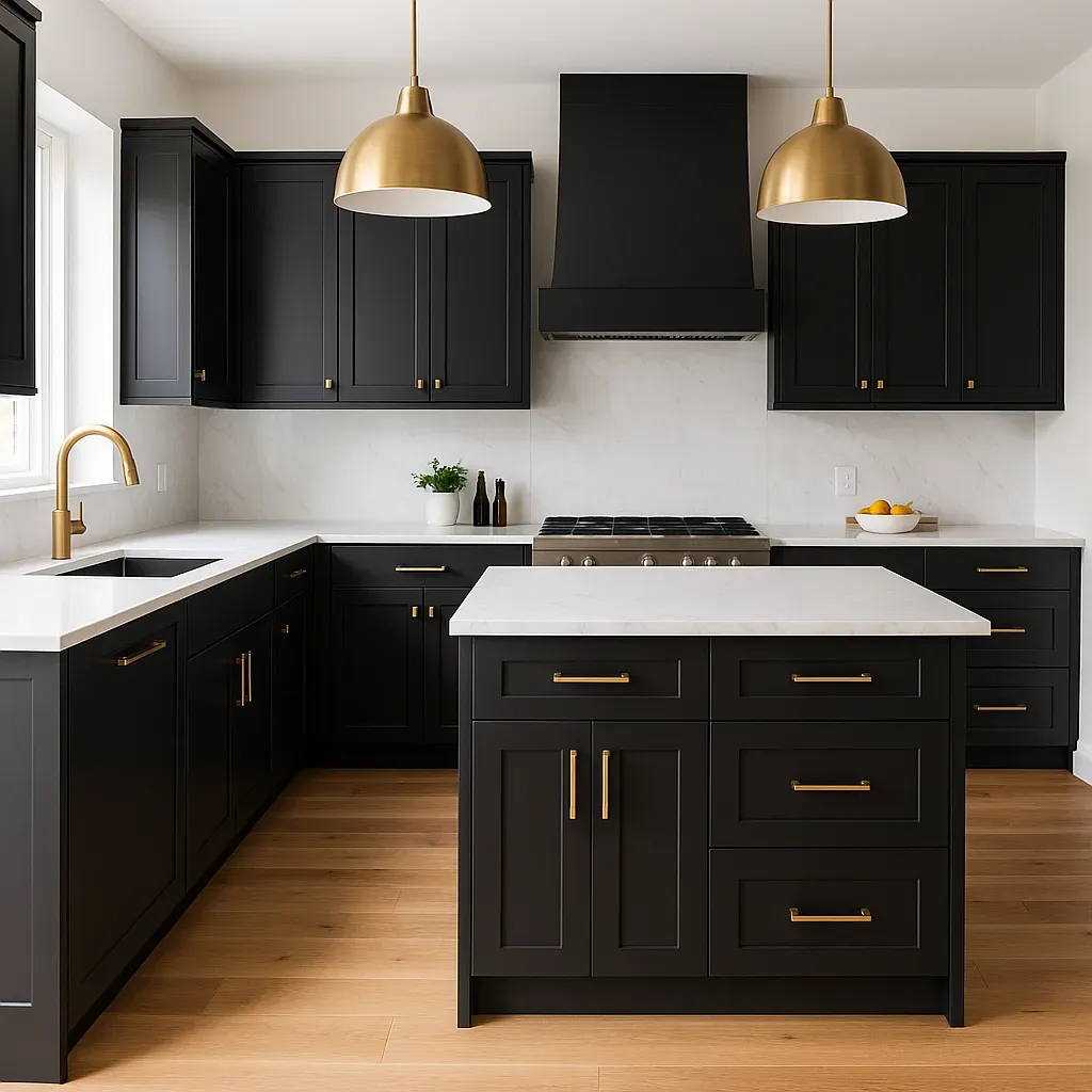 Black Kitchen Cabinet Trends for 2026: Timeless Elegance Meets Modern Design