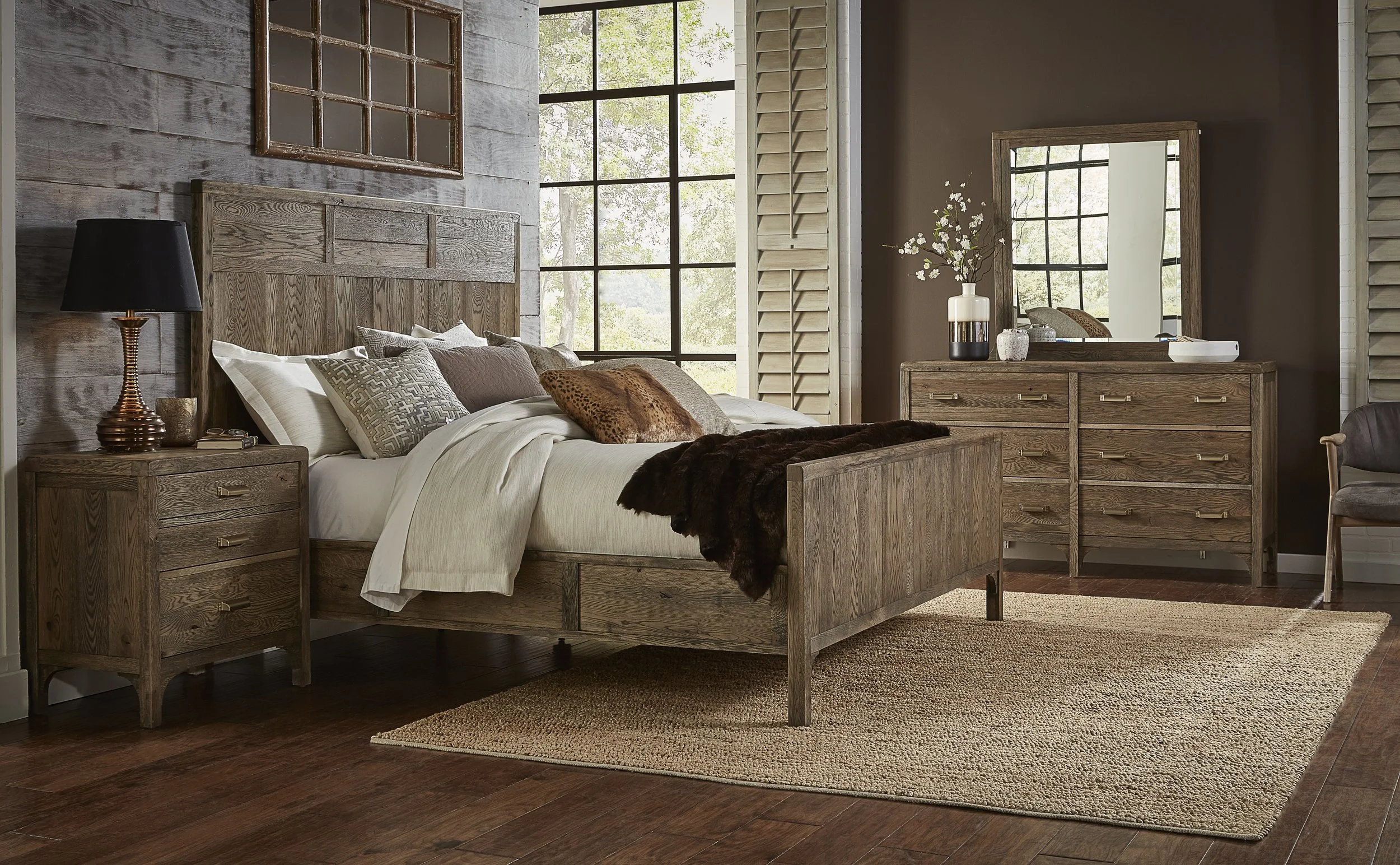 Customizable Sonoma Panel Bed — Miller's Home Furnishings