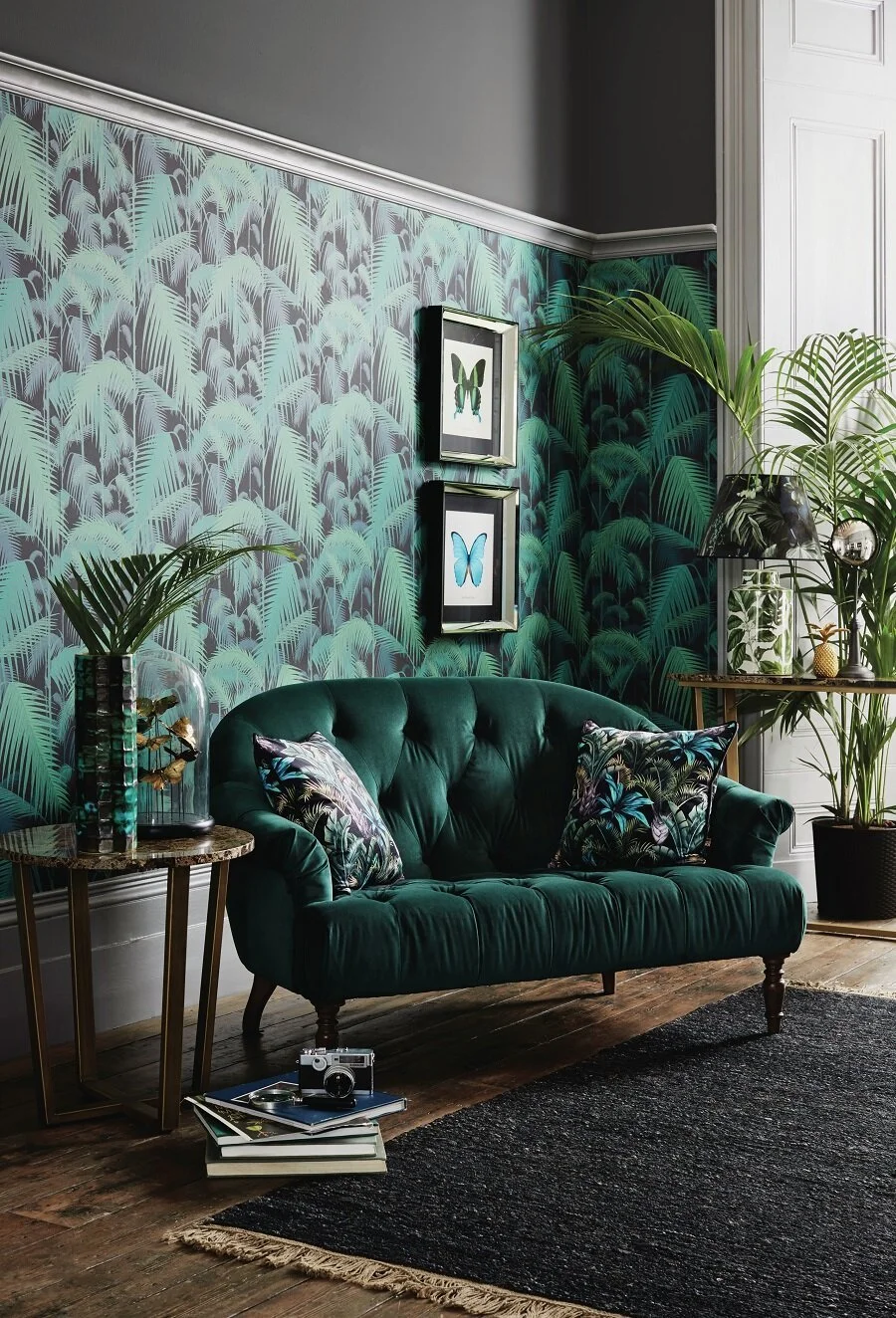 Dark Green Design: Dreamy Rooms + Spaces — Firefly and Finch