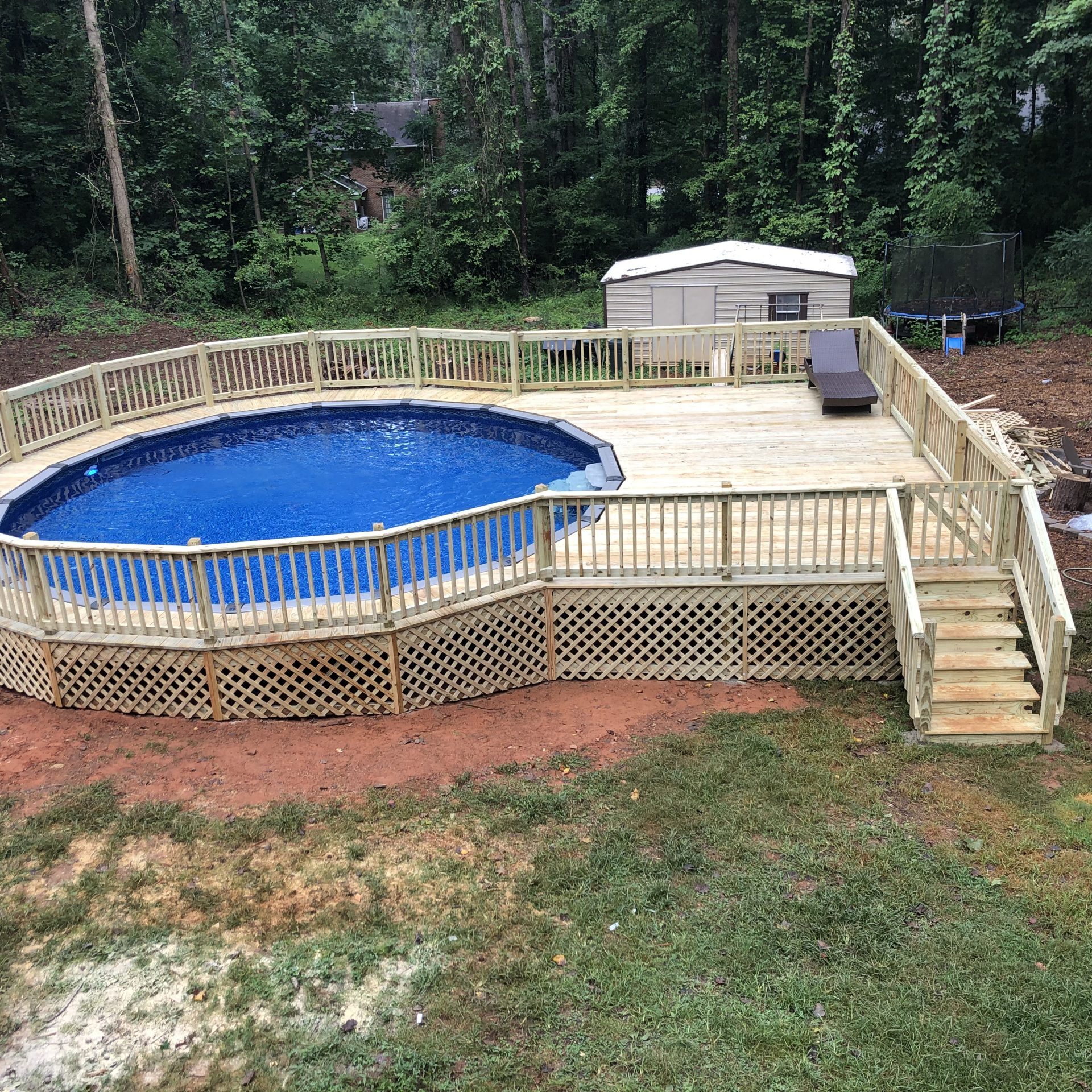 Decks for Above Ground Swimming Pools - Greater Altanta Decks & Gazebos